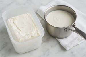 Comment décongeler crème fraîche