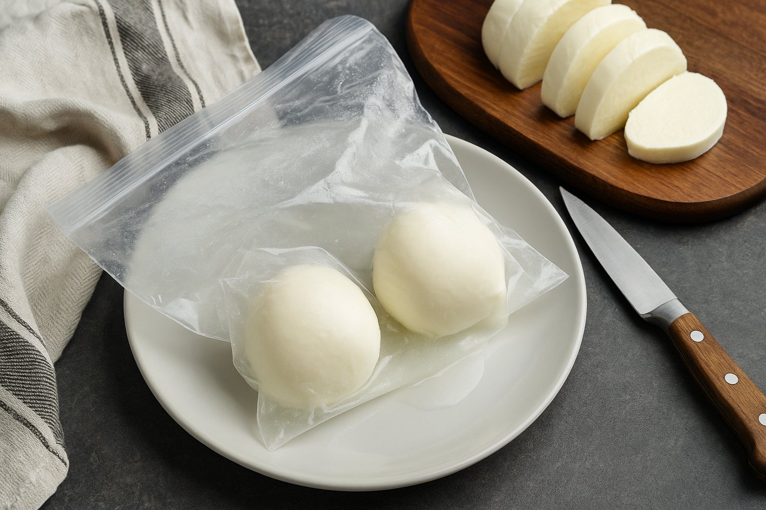 Comment décongeler de la mozzarella