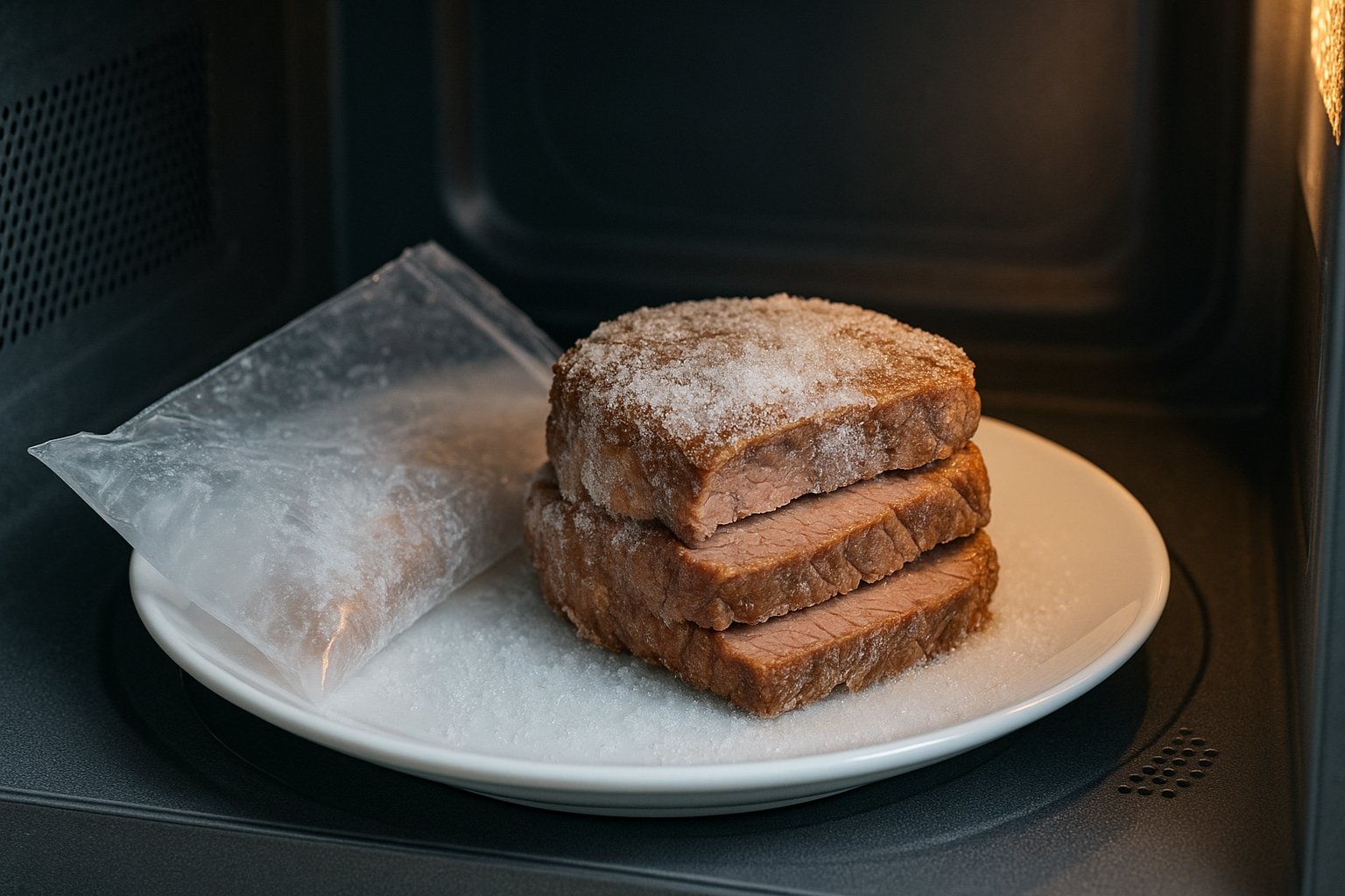 Comment décongeler de la viande cuite