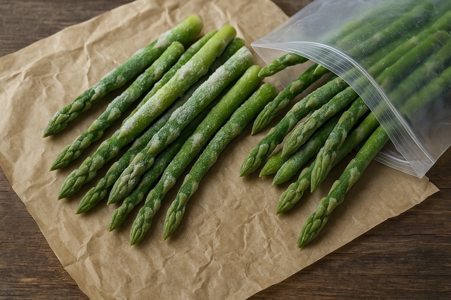 Comment décongeler des asperges
