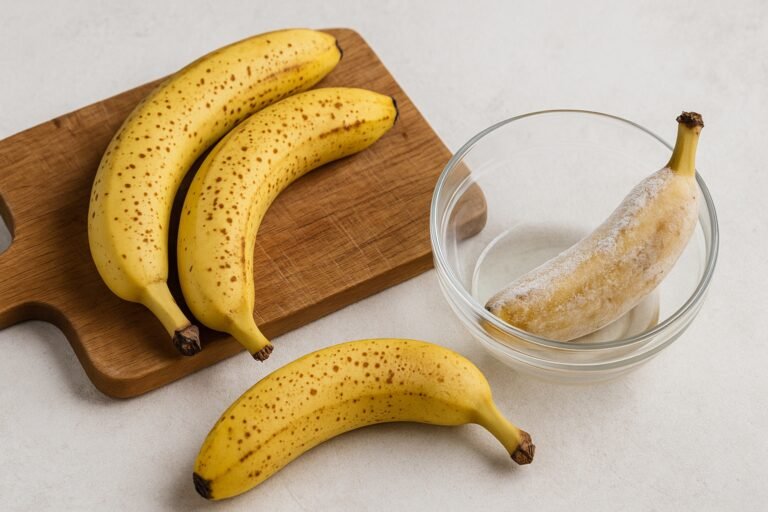 Comment décongeler des bananes