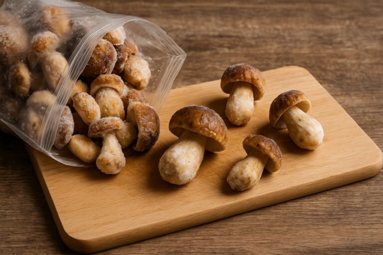 Comment décongeler des cèpes