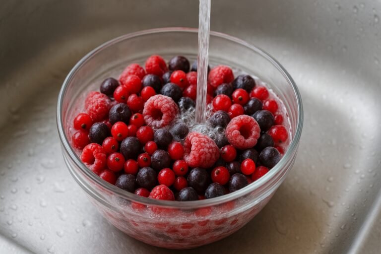 Comment décongeler des fruits rouges rapidement