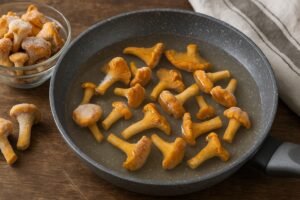 Comment décongeler des girolles