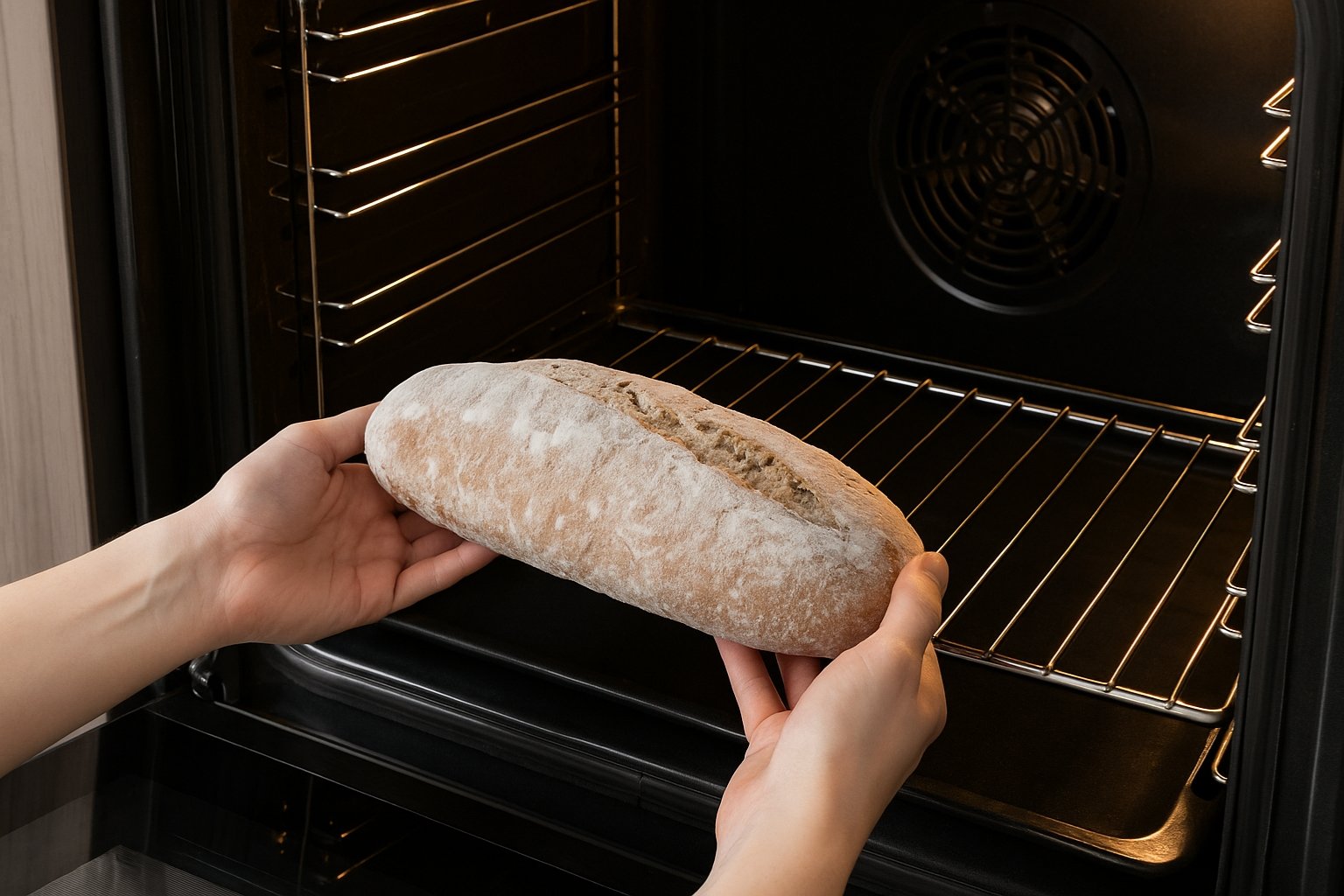 Comment décongeler du pain au four