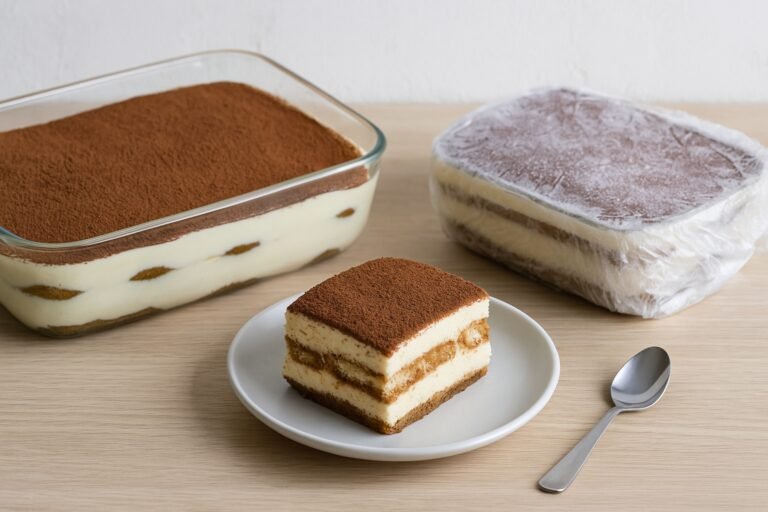 Comment décongeler un tiramisu