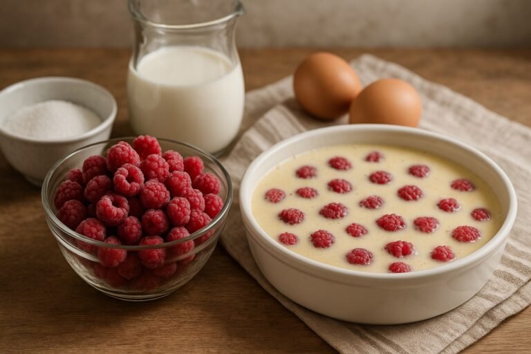 Faut il décongeler les framboises pour faire un clafoutis