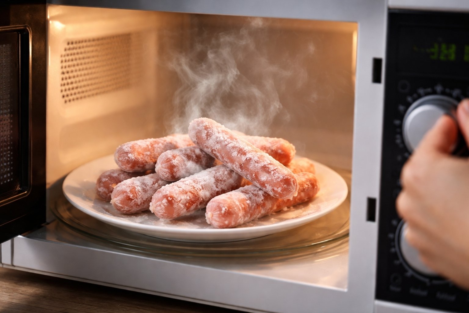 Comment décongeler des saucisses au micro-ondes