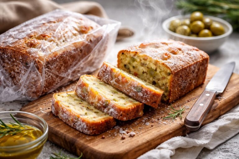 Comment décongeler un cake aux olives