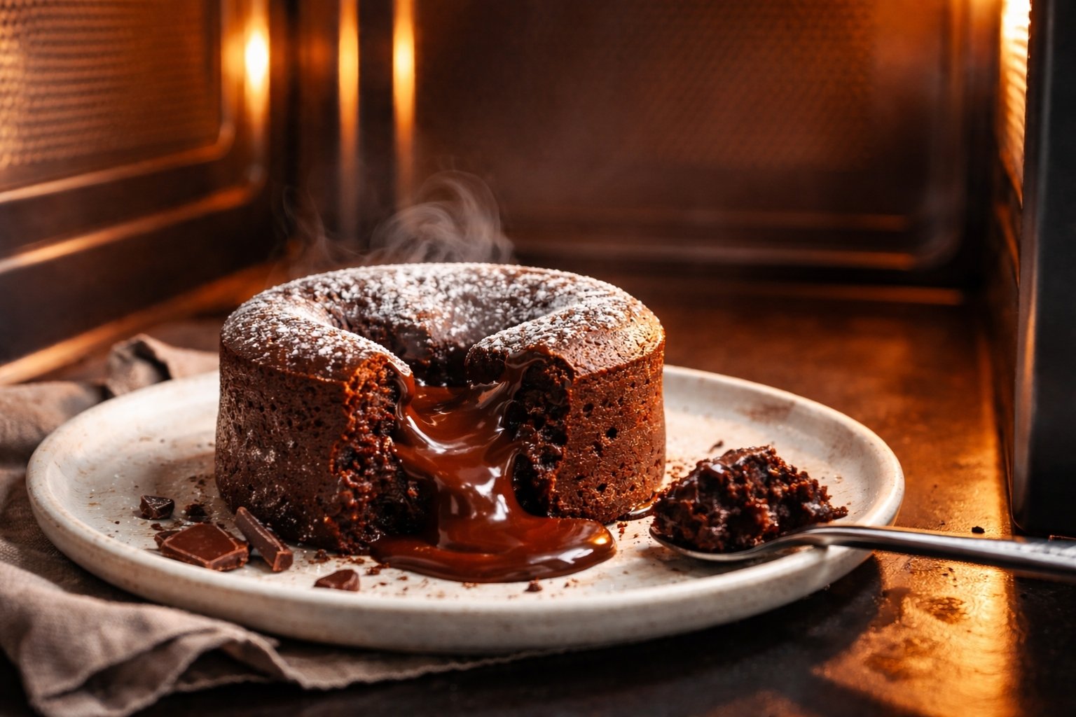 Comment décongeler un fondant au chocolat