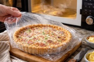 Comment décongeler une quiche maison