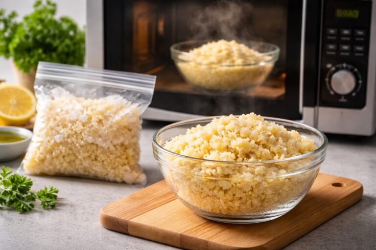 Comment décongeler de la semoule cuite