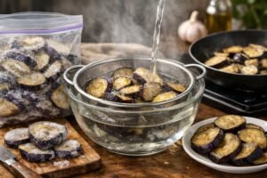 Comment décongeler des aubergines