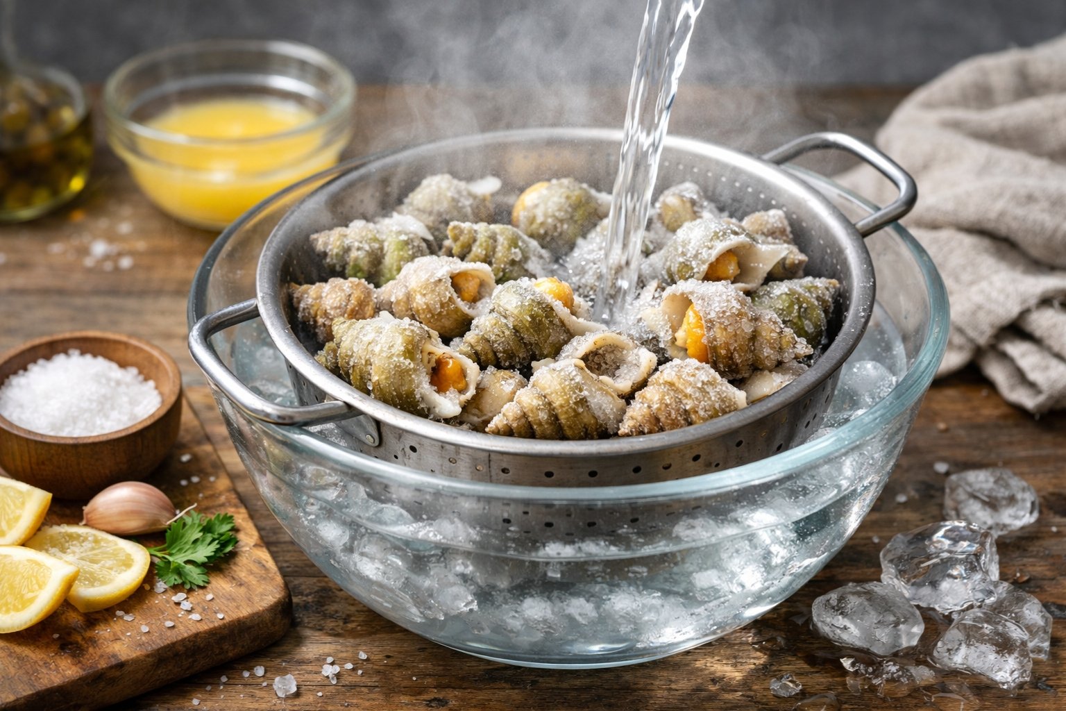 Comment décongeler des bulots cuits