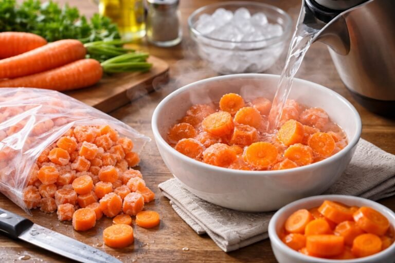 Comment décongeler des carottes