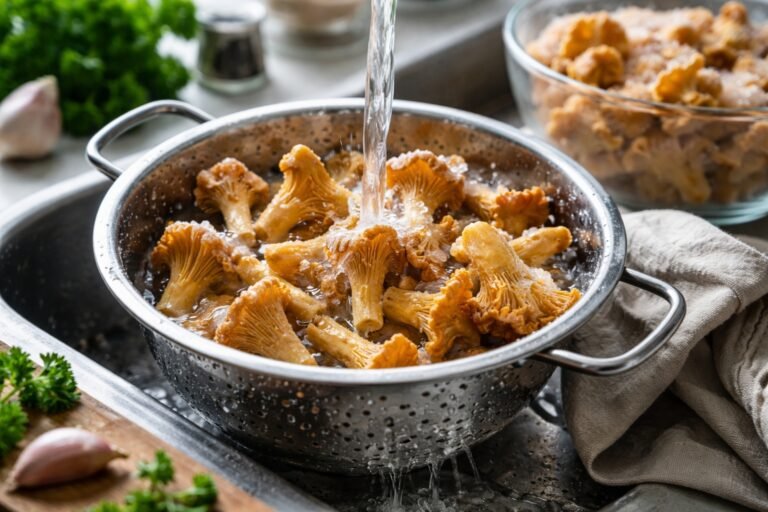 Comment décongeler des chanterelles