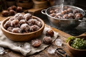 Comment décongeler des châtaignes