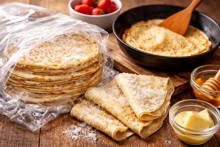 Comment décongeler des crêpes maison