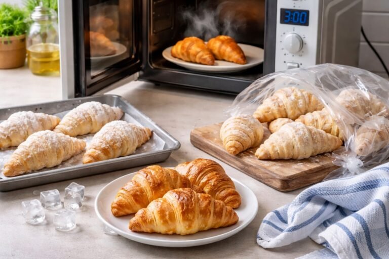 Comment décongeler des croissants crus ou cuits