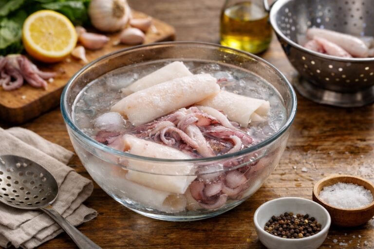 Comment décongeler des encornets