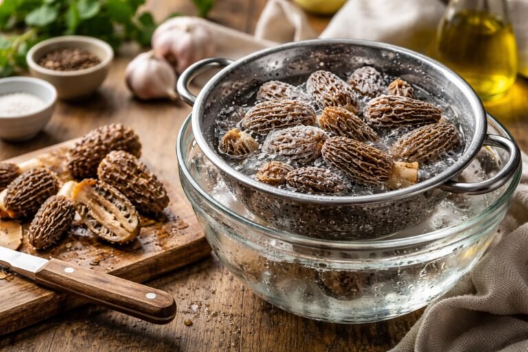Comment décongeler des morilles