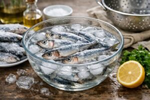 Comment décongeler des sardines