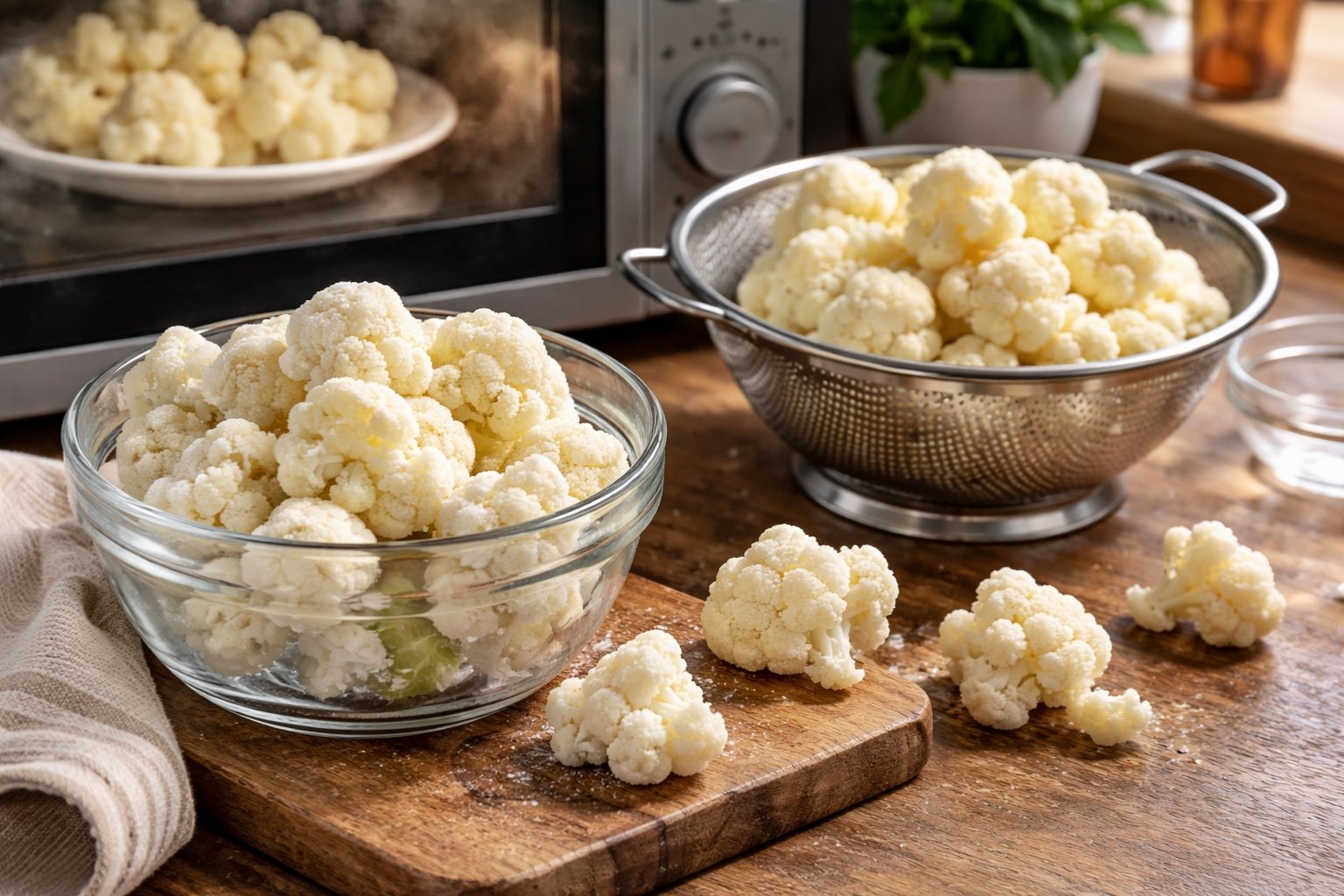 Comment décongeler du chou fleur