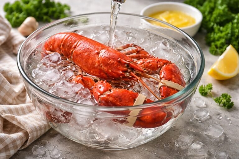 Comment décongeler un homard cuit