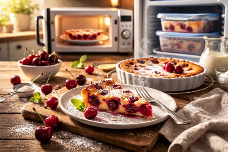 Comment décongeler un clafoutis aux cerises