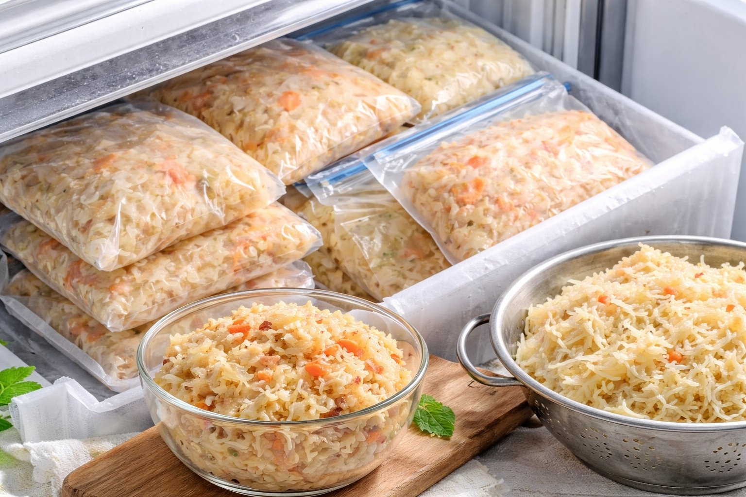 Peut on congeler de la choucroute crue ou cuite