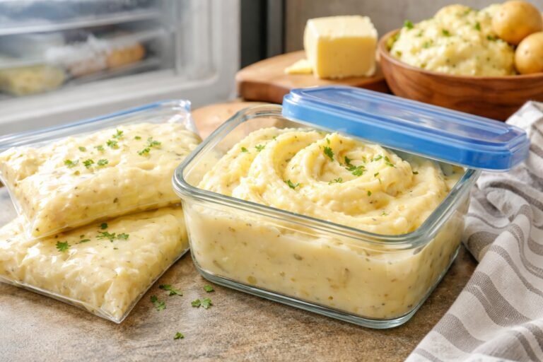 Peut-on congeler de la purée de pomme de terre fait maison