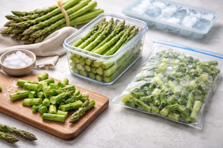 Peut-on congeler des asperges