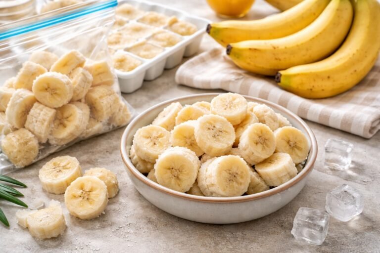 Peut on congeler des bananes