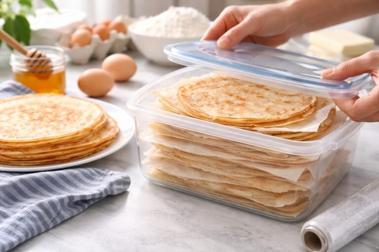Peut-on congeler des crêpes faites maison cuites