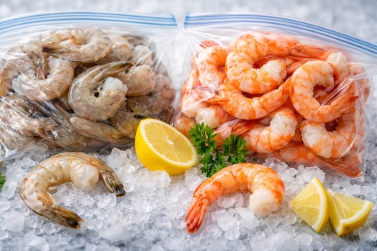 Peut on congeler des crevettes crues ou cuites