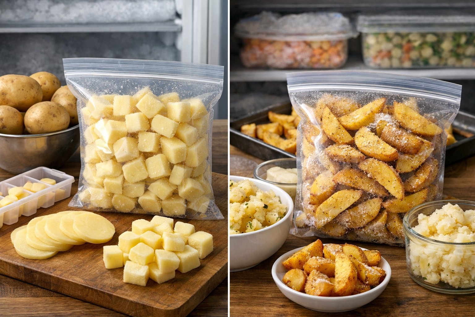 Peut on congeler des pommes de terre