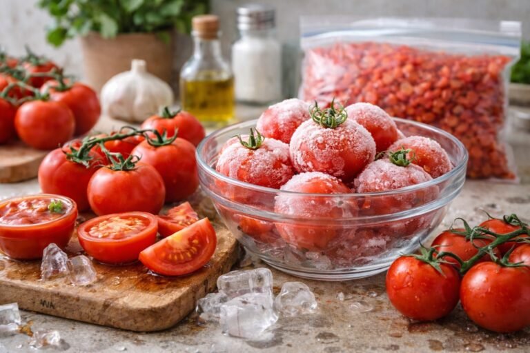 Peut on congeler des tomates