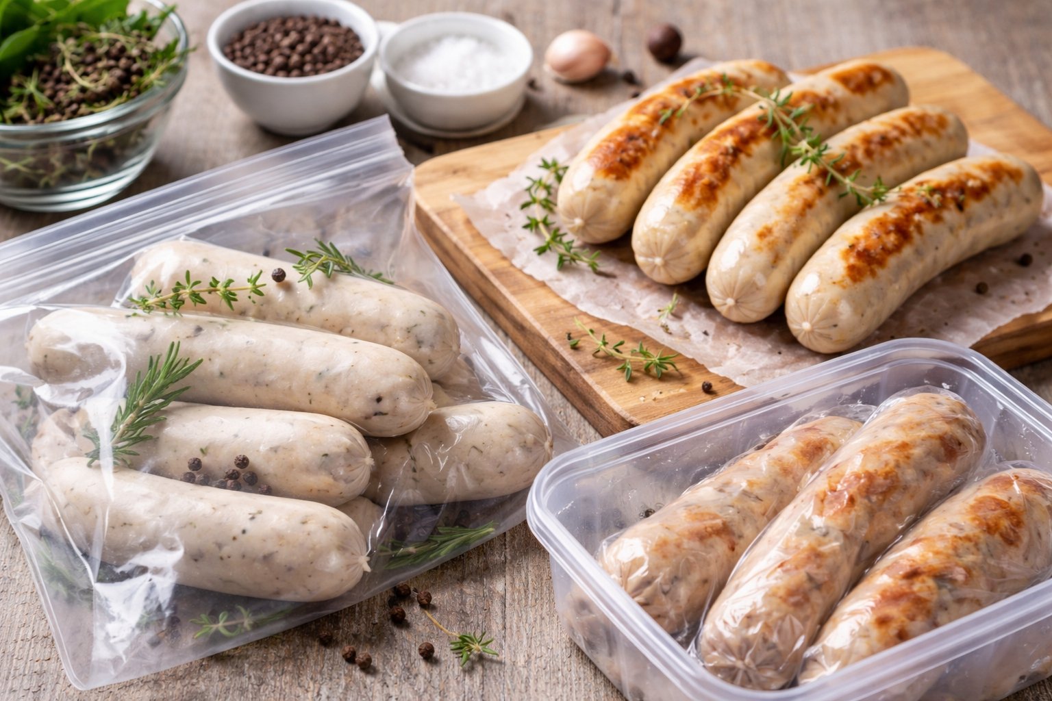 Peut-on congeler du boudin blanc cru ou cuit