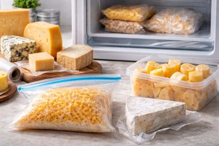 Peut on congeler du fromage