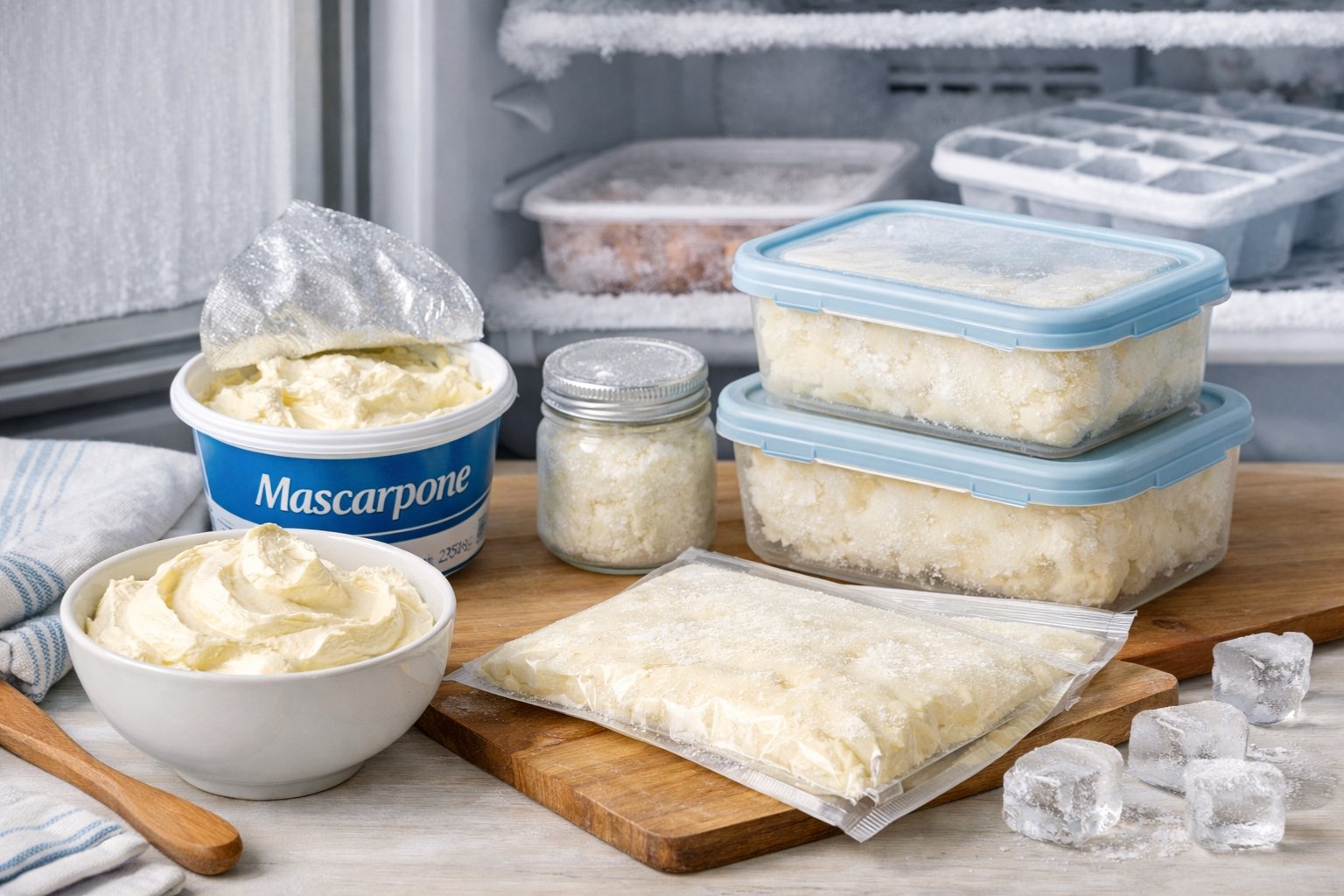 Peut on congeler du mascarpone