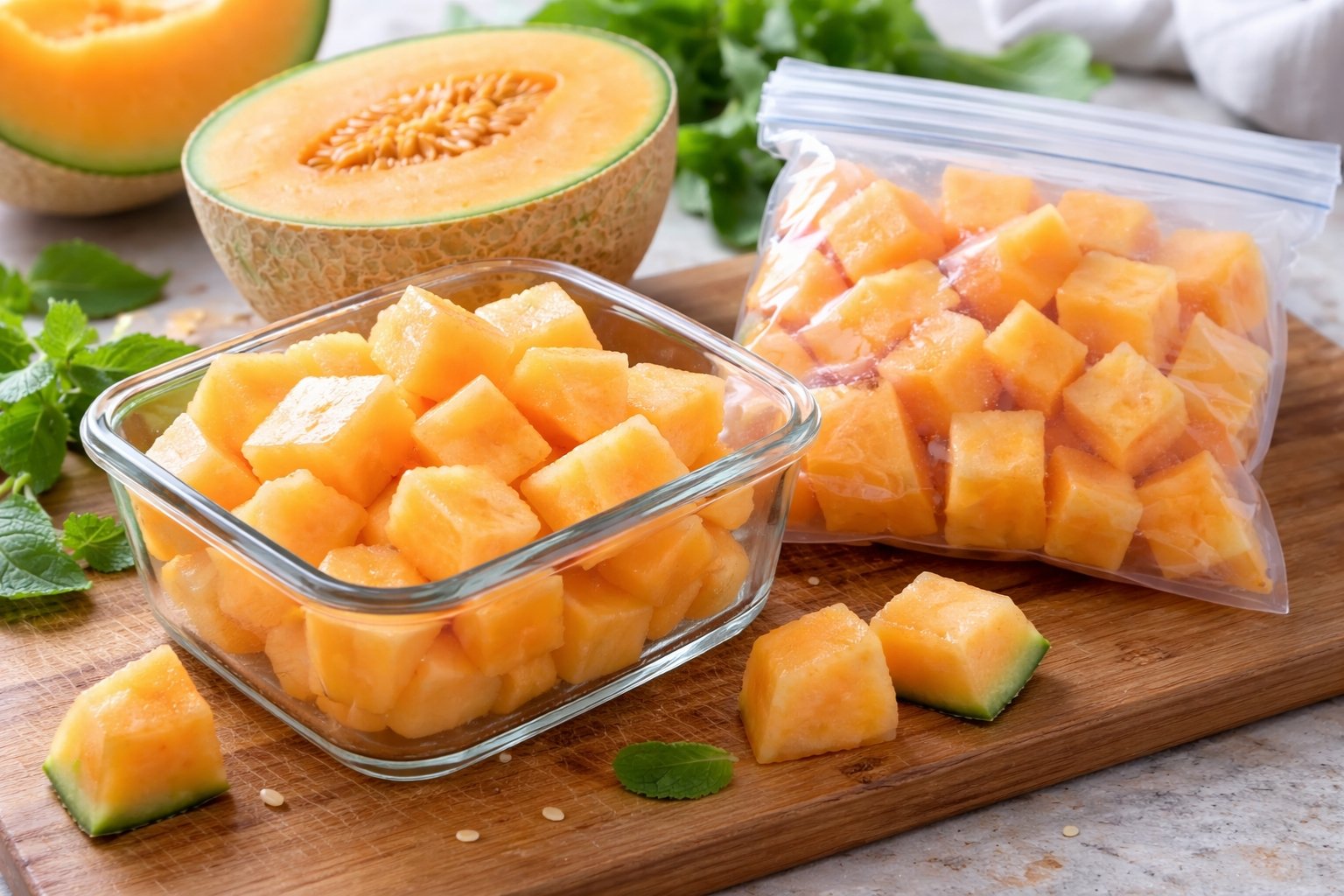 Peut on congeler du melon frais cru