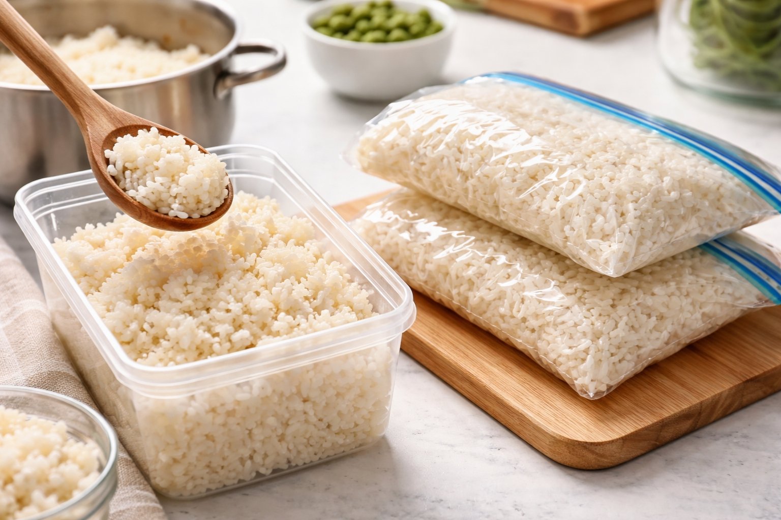 Peut-on congeler du riz cuit