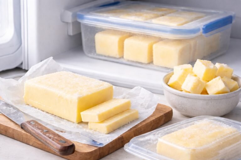 Peut on congeler le beurre