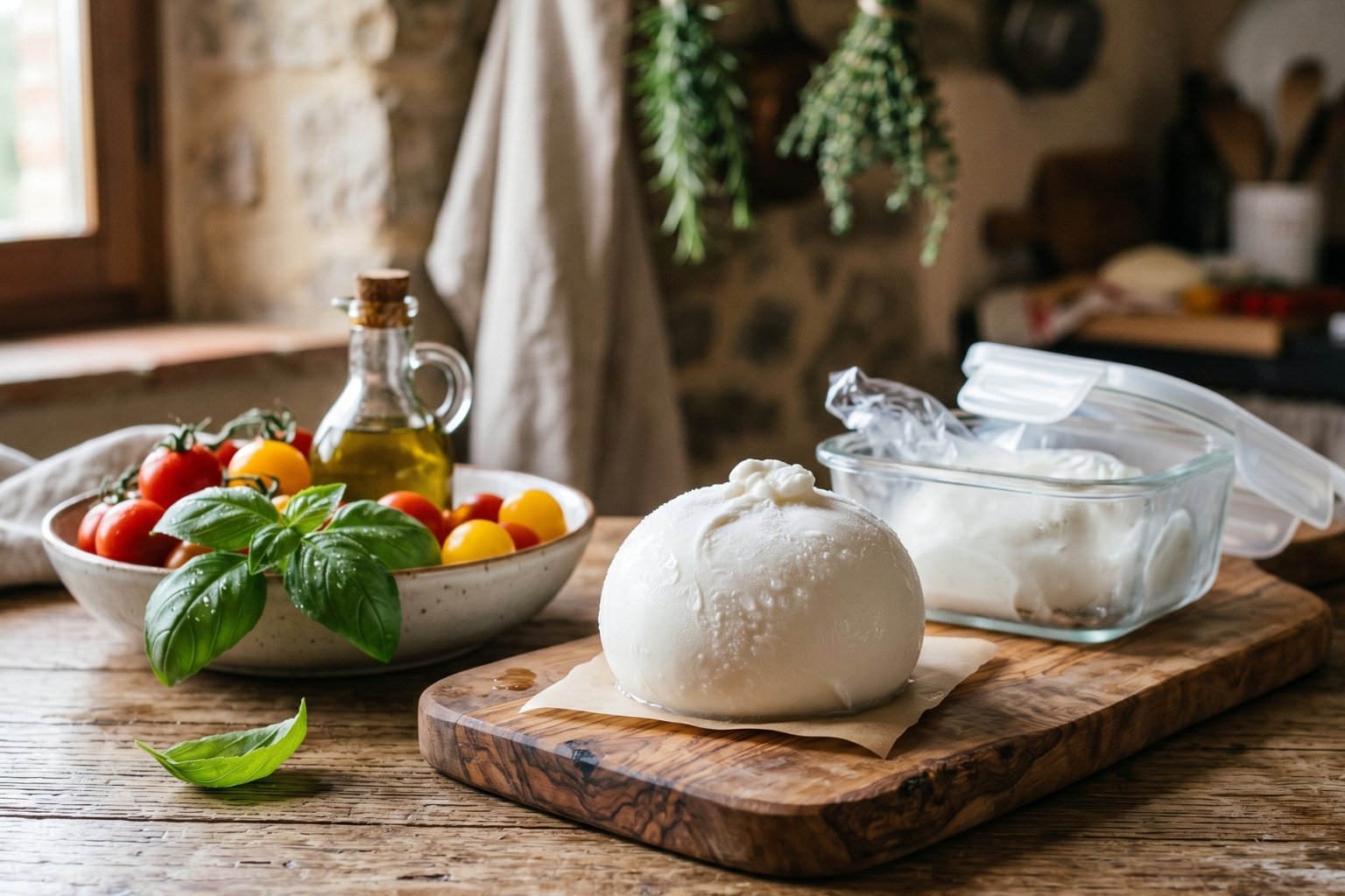 Peut-on congeler de la burrata