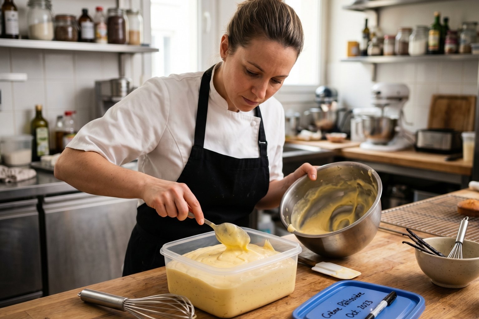 Peut on congeler de la crème pâtissière