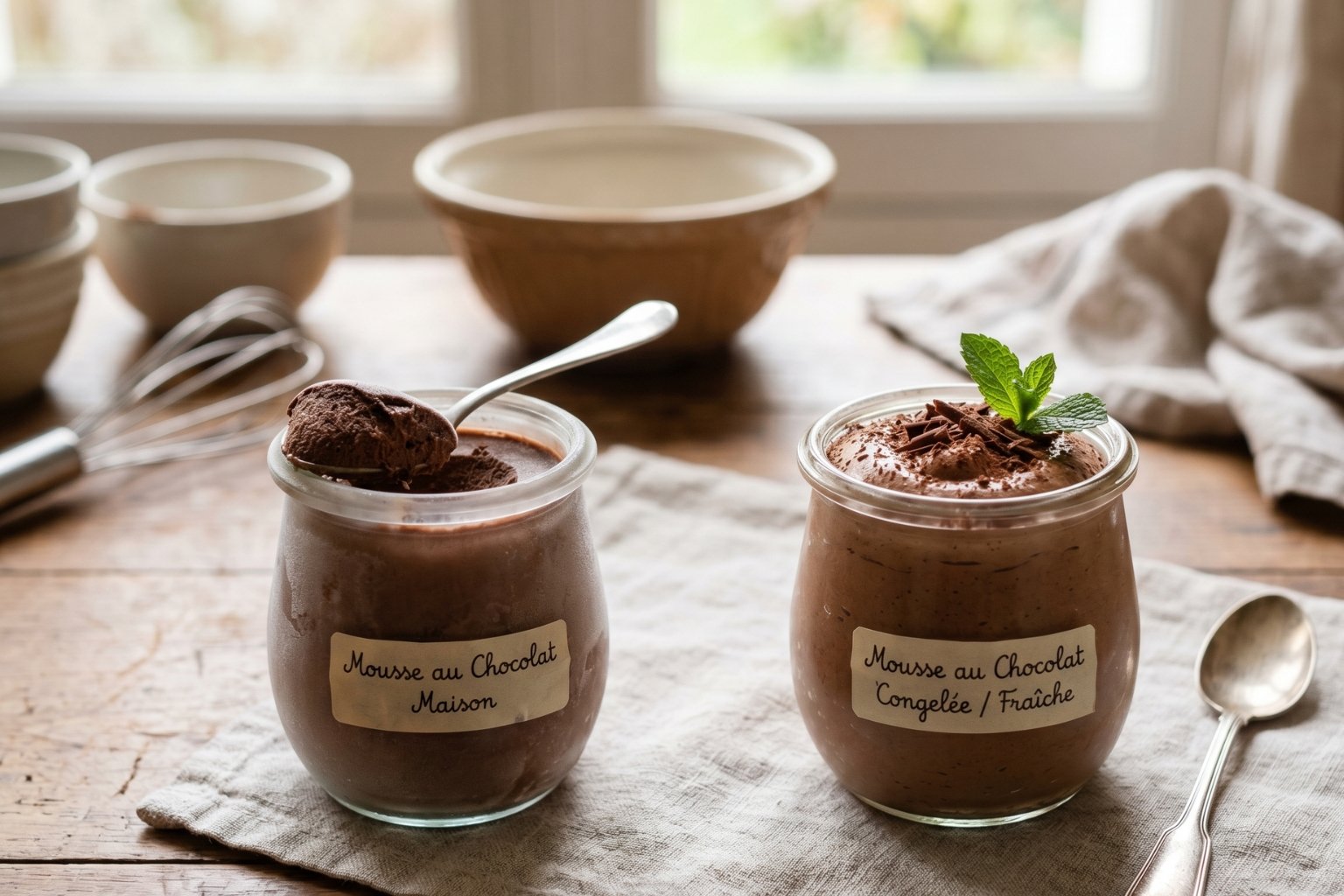 Peut on congeler de la mousse au chocolat maison