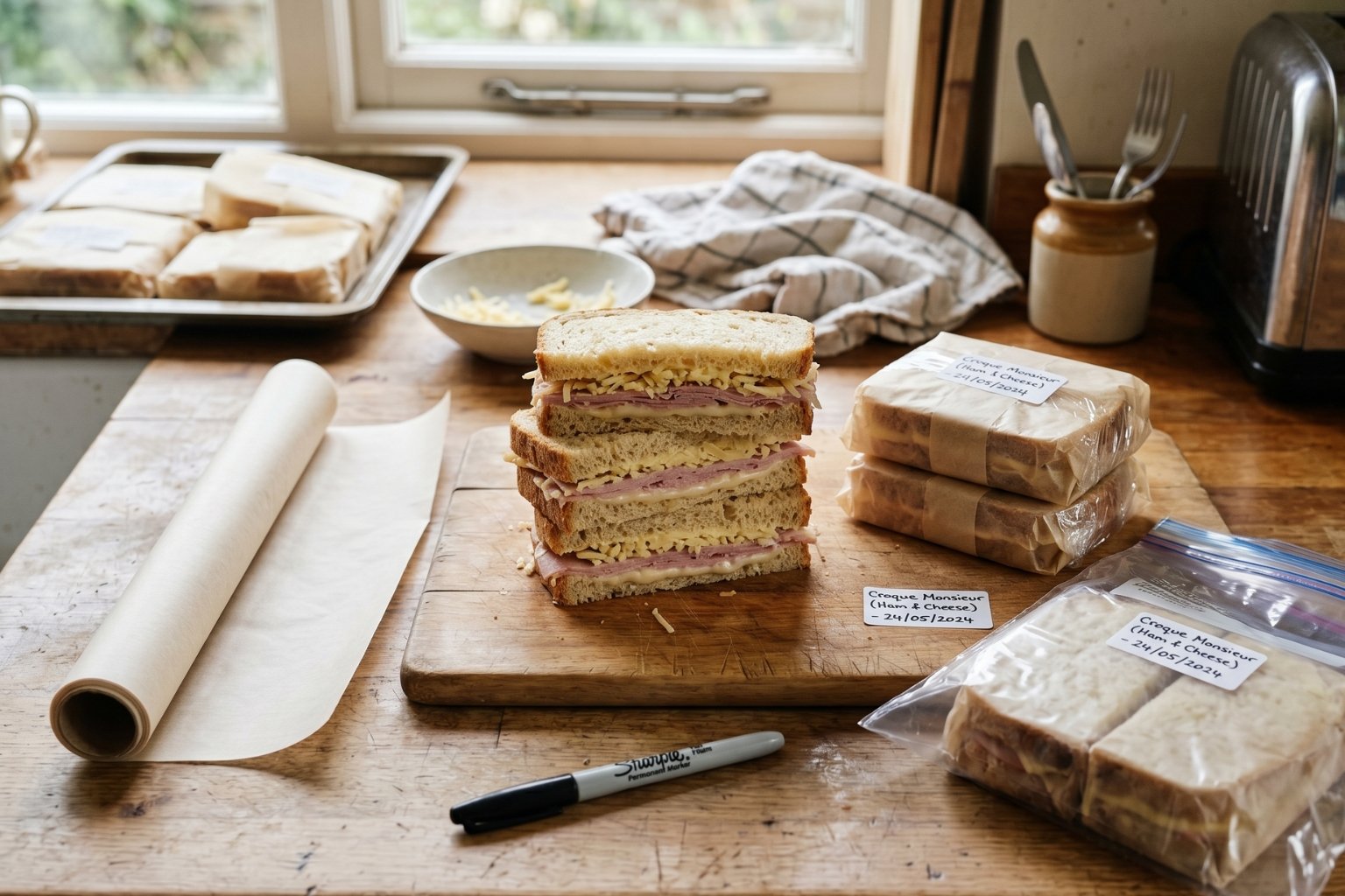 Peut on congeler des croques monsieur pas cuit et cuit