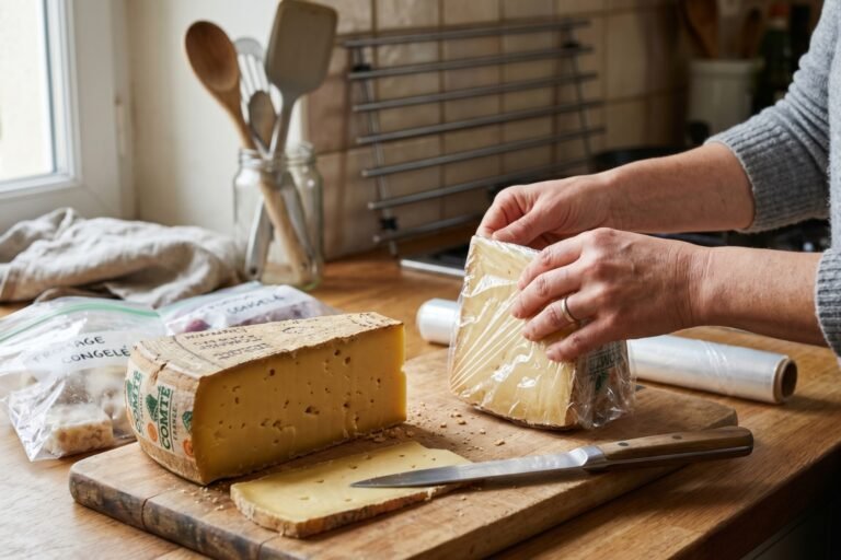 Peut-on congeler du fromage comté