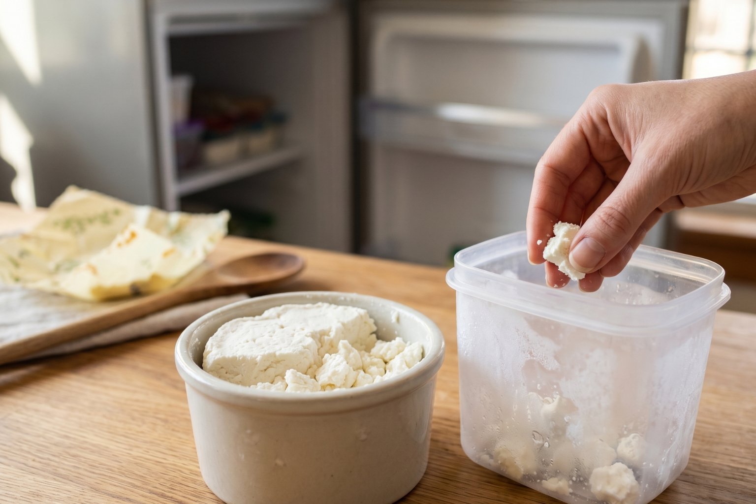 Peut-on congeler du fromage de chèvre