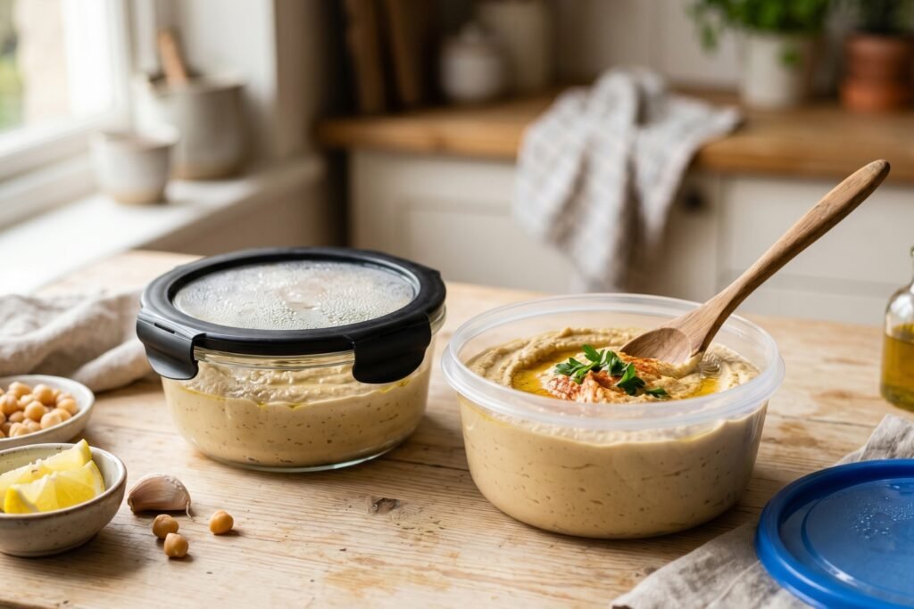 Peut-on congeler du houmous maison ou industriel